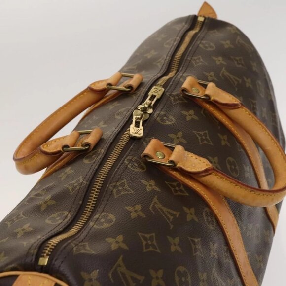 LOUIS VUITTON Monogram Keepall 45 Boston Bag M41428 LV Auth 126875 - Picture 7 of 14